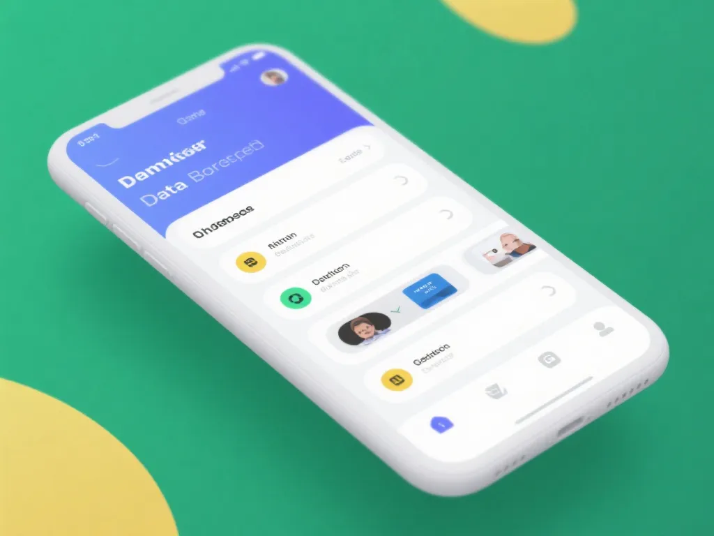 移动端工具界面示意