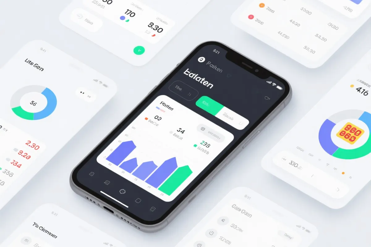 数据与走势图界面