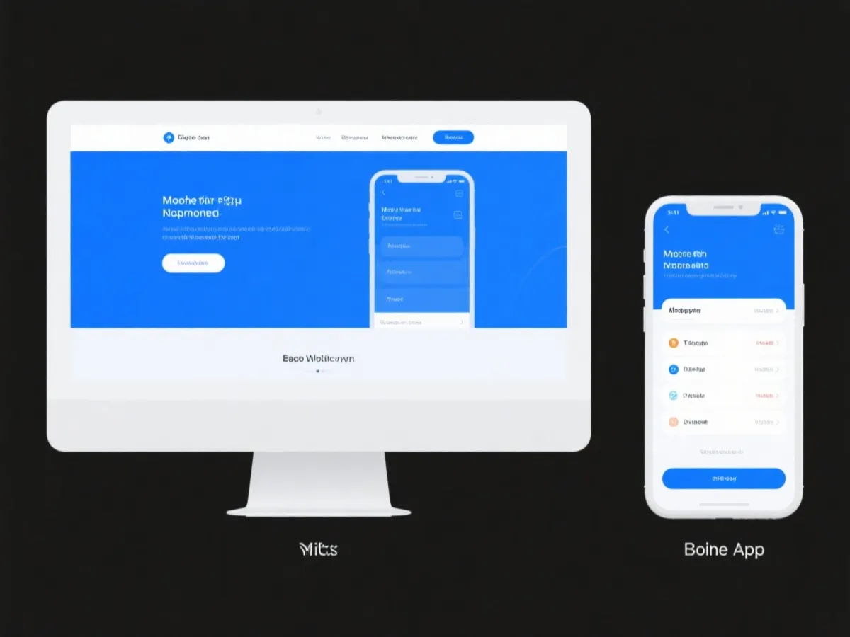 移动端与网页端信息服务对比展示